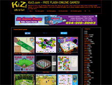 Tablet Screenshot of board-game.kizi2.com