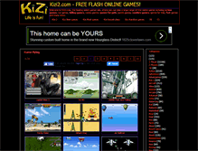 Tablet Screenshot of flying.kizi2.com