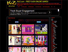 Tablet Screenshot of dress-up.kizi2.com