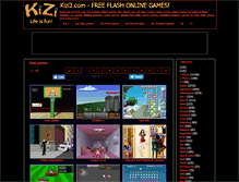 Tablet Screenshot of newgames.kizi2.com