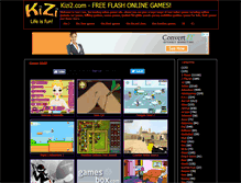 Tablet Screenshot of kizi8.kizi2.com