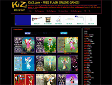 Tablet Screenshot of faerie.kizi2.com