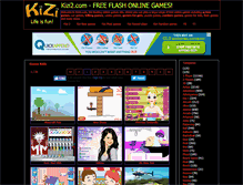 Tablet Screenshot of kids.kizi2.com