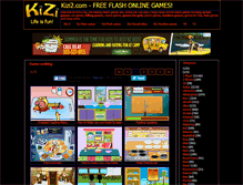 Tablet Screenshot of cooking.kizi2.com