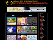 Tablet Screenshot of kizi-jeux.kizi2.com