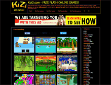 Tablet Screenshot of monkey.kizi2.com